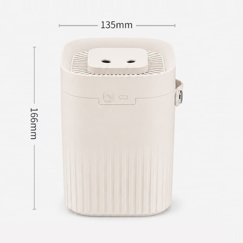 Humidificador de escritorio USB 2 L con doble niebla y luz nocturna (3/3)